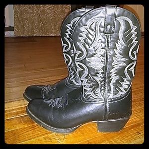 Black Laredo Cowboy Boots